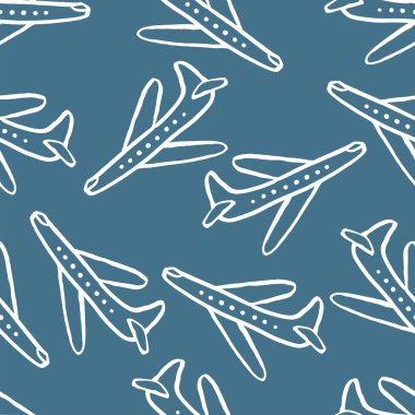 uçak uçuş seyahat desen