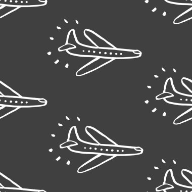 uçak uçuş seyahat desen