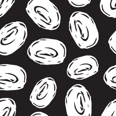 tek renkli daire bulanıklık soyut desen