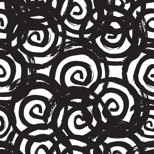 Patrón abstracto blanco y negro — Vector de stock