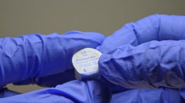 NovoFine Plus Steril Enjektör iğneleri kalem şırıngası için. Şeker hastalığını önlemek için verilen ilaç dozajı vücuttaki şekeri düzenler. İğnelerin Macro 'su: Toronto, Ontario, Kanada - 28 Ekim 2025