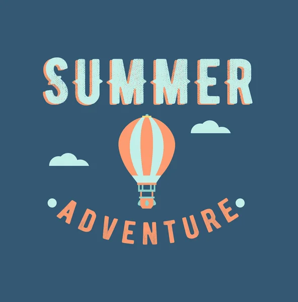 Logotipo de aventura verão . —  Vetores de Stock