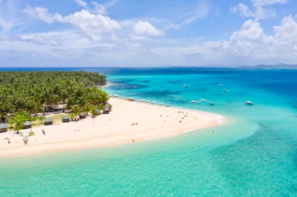 Seelandschaft Mit Einer Wunderschönen Insel Insel Daco Philippinen Tropische Insel — Stockfoto