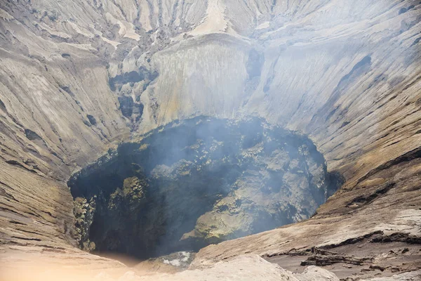 Crater of Bromo volcano in Bromo tengger semeru national park, East Java, Indonesia. volcano crater