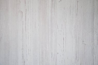 Klasik beyaz ahşap masa arkaplan manzarası. Boyalı tahta dokusu.