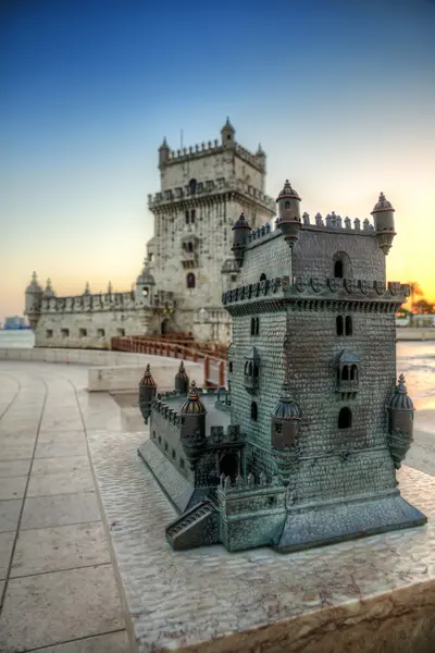 Лиссабонская башня — стоковое фото