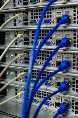 Ağ anahtarı ve ethernet kabloları