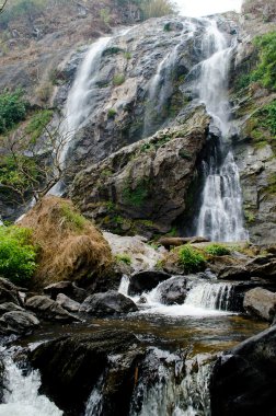 Klong lan şelale mi Tayland, il Kampang phed büyük şelale