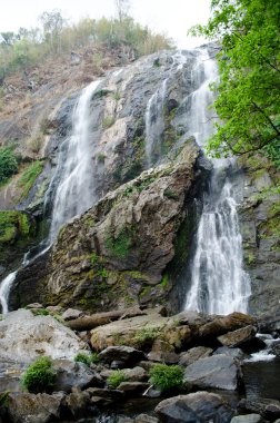 Klong lan şelale mi Tayland, il Kampang phed büyük şelale