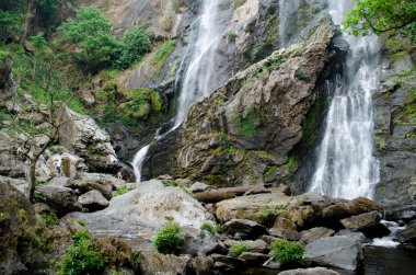 Klong lan şelale mi Tayland, il Kampang phed büyük şelale