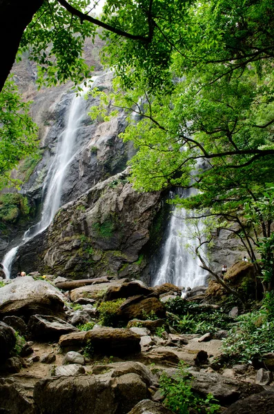 Klong lan Waterfall is big waterfall in thailand ,province Kampang phed