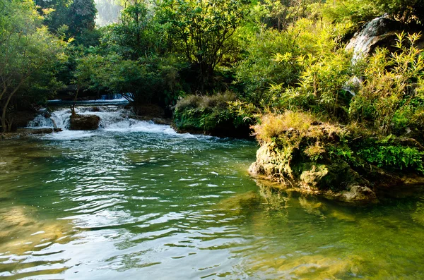 Thi Wasserfall Ist Ein Schöner Wasserfall Thailand Provinz Tak — Stockfoto