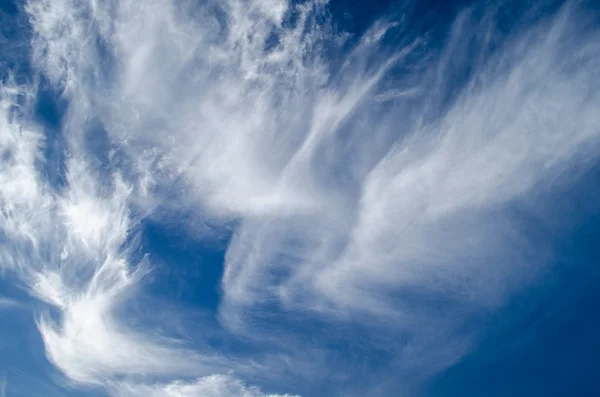 Błękitne Niebo Chmura Sezonie Zimowym Tajski Ziemi Mają Czuć Się — Zdjęcie stockowe