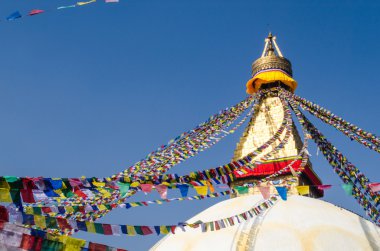 ünlü buuha göz bakan out kulenin her taraftan uykulu olanlar ilkel buddha.perched bir üst bir tepe Katmandu Vadisi batı kenarında görmek tüm.