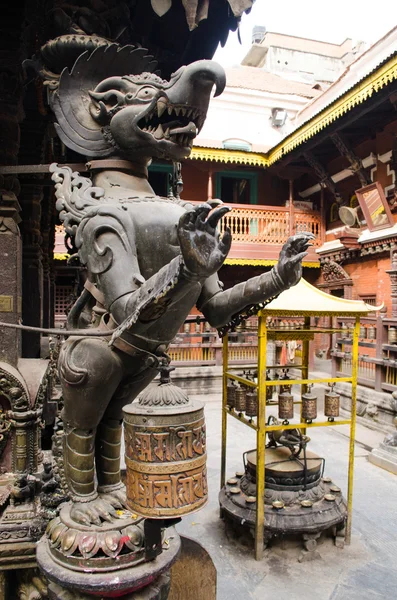 Patan Durbar Square Está Situado Centro Cidade Lalitpur Patrimônio Mundial — Fotografia de Stock