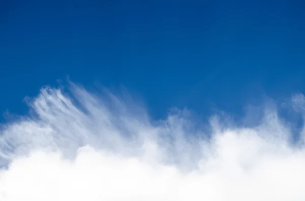 Blue Sky Have Cloud Winter Season Thai Land Have Feeling — Stock Photo, Image