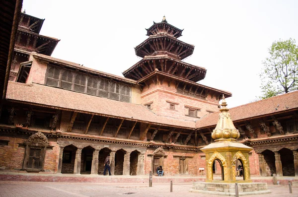 Patan Durbar Meydanı Lalitpur Şehir Dünya Mirası Merkezinde Yer Almaktadır — Stok fotoğraf