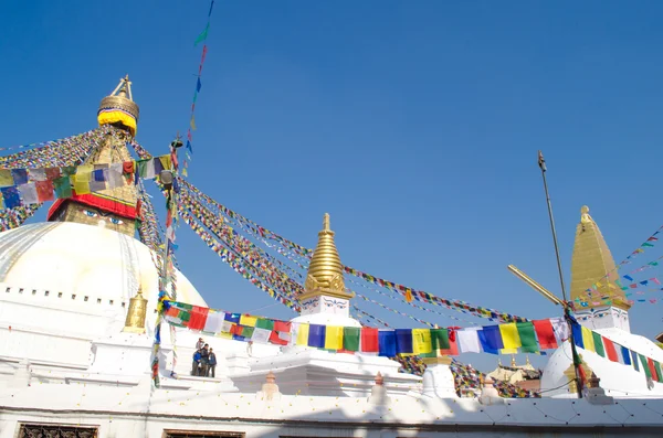 Stupa Swayambhunath a Kathmandu, Nepal — Foto Stock