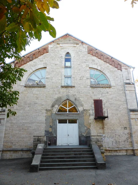 Die Ehemalige Lutherische Kirche Des Jahrhunderts Süden Russlands — Stockfoto