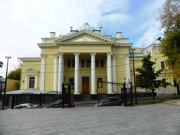 Хоральная Синагога Москвы Большом Спасоглинищевском Переулке — стоковое фото