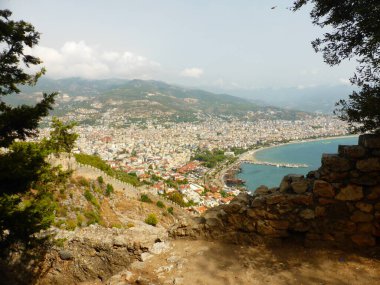 Türkiye 'nin Alanya kentindeki antik kale