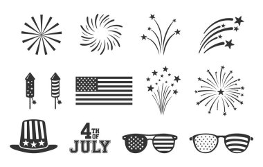 4 Temmuz Svg Çubuğu, 4 Temmuz Silueti, Havai fişek Clipart, Havai fişek Vektörü, 4 Temmuz Güneş Gözlüğü, Bayrak, Havai fişek, Roket Silueti.