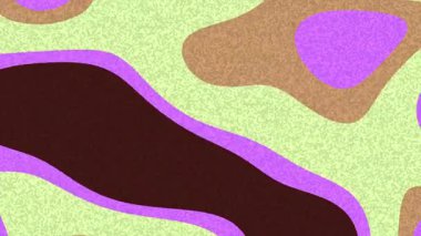 Abstract geometric design in purple, brown, and green. Versatile for book covers, websites, and social media graphics. Ideal for modern and artistic projects.