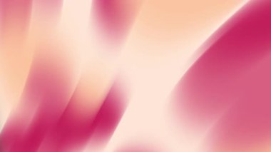 Bulanık pembe ve krem rengi çizgileri hareket halinde. Web tasarımında özgeçmiş, soyut tasarımlar, afişler ve grafik elementler için uygundur.