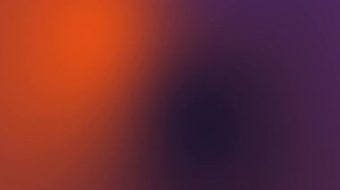 Bulanık gradyan mor, turuncu ve siyah renklere sahiptir. Web tasarımı, sosyal medya grafikleri ve video kaplamalarında soyut arkaplanlar için mükemmel.