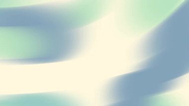 Mavi-yeşil ve beyaz tonlarıyla soyut bulanık arkaplan. Web siteleri, sunumlar veya sosyal medya grafikleri için uygun bir arkaplan.