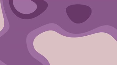 Lavanta ve mor renkli soyut organik şekiller, arka plan, sanat baskıları ve yumuşak renk paleti gerektiren tasarım projeleri için uygundur..