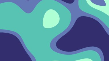 Soyut mavi ve mor organik şekiller modern bir dokunuşla arka planlar, duvar kağıtları, tekstil veya dijital tasarımlar için mükemmeldir..