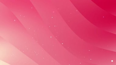 Dalgalı çizgilerle pembe gradyan tasarımı ve arka planlar, sosyal medya gönderileri, davetiyeler ve soyut tasarımlar için uygun küçük beyaz noktalar.