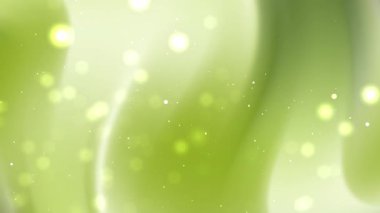Web sitesi arka planı, doğa tasarımları ve dijital sanat projeleri için uygun bokeh ışık efektlerine sahip soyut yeşil arkaplan.