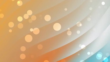 Turuncu, beyaz ve mavi olarak soyut bir arka plan. Festival tasarımları, dijital pazarlama, web sitesi afişleri ve sosyal medya görselleri için ideal.