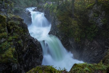 Little Qualicum Falls, Parksville, Qualicum, British Columbia clipart