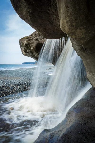 Cachoeiras em Sandcut Beach — Fotografia de Stock