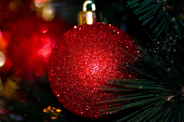 クリスマスの装飾。クリスマス ツリーのボール — ストック写真