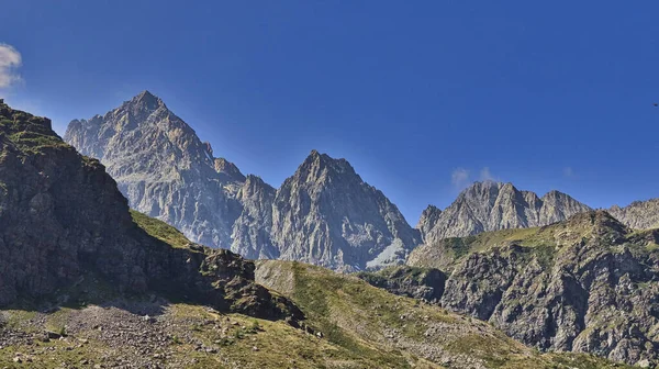 Hoge Berglandschappen Het Kleine Dal Juist Crissolo Provincie Cuneo — Stockfoto