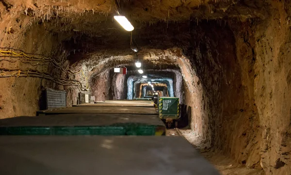 A part of salt mine in the middle of Poland