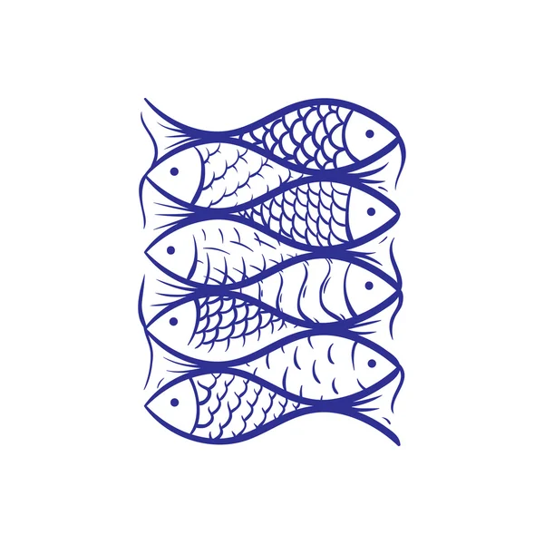 Balık doku. Süsleme.