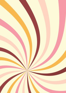 Pink Wavy Grid Background.  Retro Geometric Line Pattern.