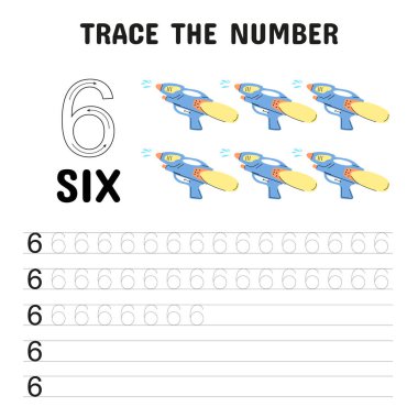 Su tabancalarıyla 6 Numaralı İşlem Belgesi