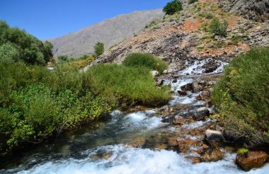 Munzur Nehri 'nin başlangıcı, Ovacik ilinden gelen Munzur Pınarları oldu..