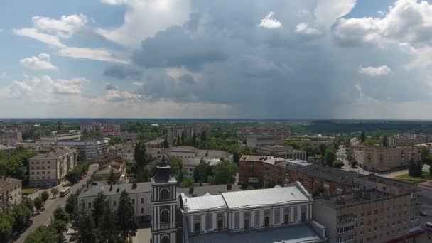 日托米尔圣约翰的 Dukla.The 罗马天主教会在乌克兰，基辅日托米尔主教管区 — 图库视频影像