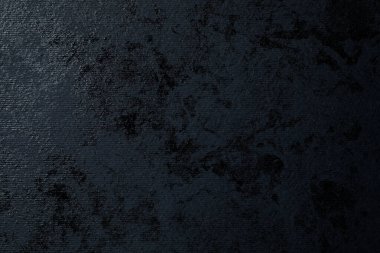 Siyah desenli kağıt üzerine soyut siyah boya