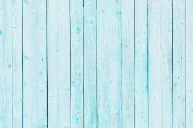 Açık mavi boyalı eski tahta doku arkaplanı