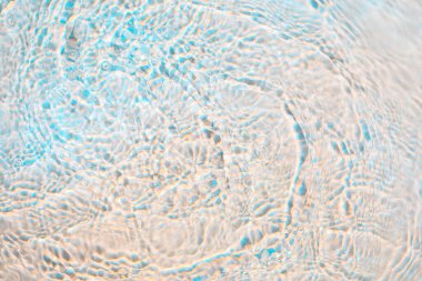 Gökkuşağı renklerine sahip ışık dalgalı soyut dalgalı su dokusu arkaplanı