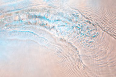 Gökkuşağı renkli soyut dalgalı dalgalı su dokusu arkaplanı