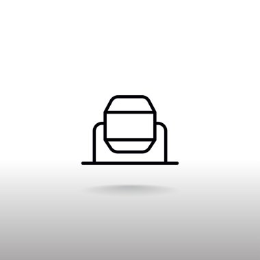 Beton karıştırıcı simgesini